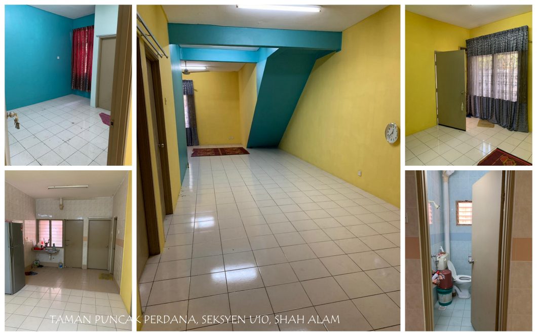 Wts Townhouse Ground Floor Taman Puncak Perdana Seksyen U10 Shah Alam Radzi Hartanah